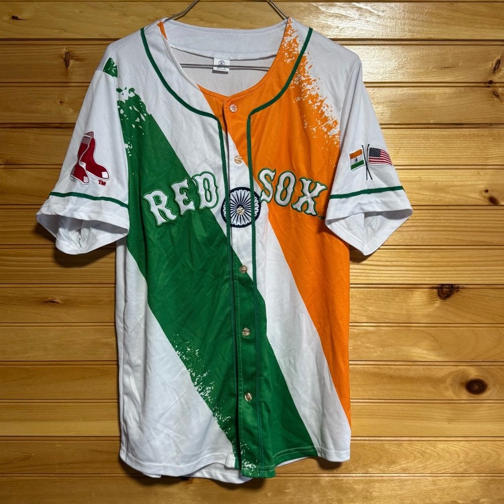Boston Red Sox Indian Heritage Celebration Night Jersey From 8/8/2023 Small